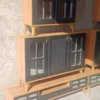 آینه کنسول جاکفشی میز تلویزیون مدل (پنجره ای)|جاکفشی، کمد، دراور|تهران, شهید رجایی|دیوار