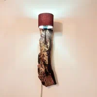 آباژور و چراغدیواری روستیک|چراغ خواب و آباژور|تهران, جمهوری|دیوار