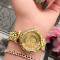 ساعت نگین دار و مجلسی ساعت مچی