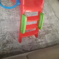 سرسره ۳ پله کودک درحد نو