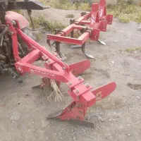 شخم زدن با تراکتور باغی