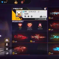 اکانت فری فایر ۹تا لولی سیو جیم