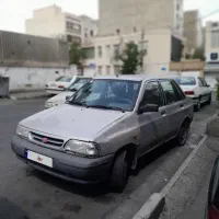 پراید 89 نقره ای