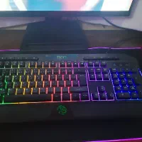 کیبورد گیمینگ تسکو کم کار|قطعات و لوازم جانبی رایانه|قائن, |دیوار