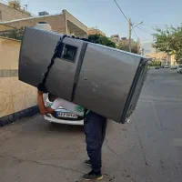 اتوبار .. وانت بار..کارگر تخلیه بار