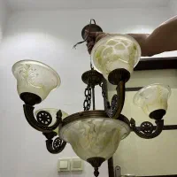 لوستر دو عدد|لوستر و چراغ آویز|نور, |دیوار