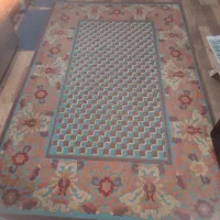 قالیچه فرش گل برجسته