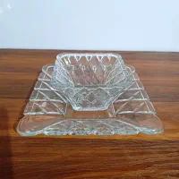 کاسه بشقاب پیاله بلور کریستال|ظروف سرو و پذیرایی|بهارستان, |دیوار