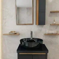 روشویی کابینتی در دوبل مشکی