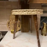 پایه حصیری با پایه چوبی|صنایع دستی و سایر لوازم تزئینی|گرگان, |دیوار