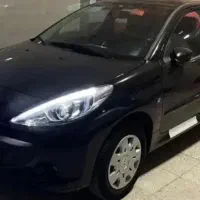 207 مشکی صفر سقف فلز 1404