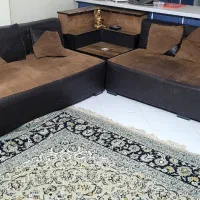 مبل ال راحتی ۷ نفره کشو دار