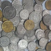 سکه قدیمی شاهنشاهی وشیرخورشید|کلکسیون سکه، تمبر، اسکناس|اهواز, زندوکیلی|دیوار