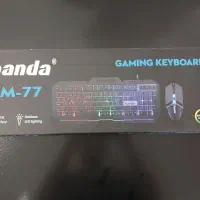 ماوس وکیبورد نو باندا مدلkm-77