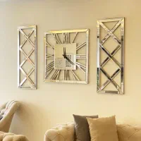 ساعت دیواری سه تیکه|ساعت دیواری و تزئینی|قم, پردیسان|دیوار