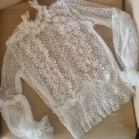 شومیز گیپور زنانه