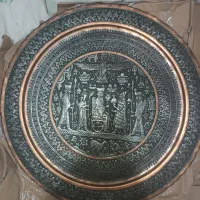 سینی مسی عتیقه قدیمی