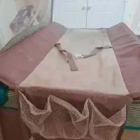 تخت پارک ترک با تشک تعویض و پشه بند|اسباب و اثاث بچه|تهران, شهرک گلها|دیوار