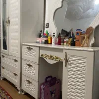 سرویس خواب تمامچوب تخت و کمد۳تیکه|تخت و سرویس خواب|قوچان, |دیوار