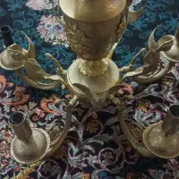 لوستربرنزقدیمی فقط جلا دهنده میخادوگرنه عالیه|لوستر و چراغ آویز|ارومیه, |دیوار