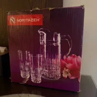 پارچ و لیوان نوری تازه