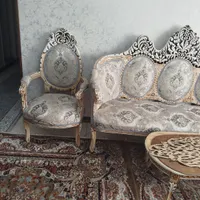 مبل کلاسیک وسلطنتی|مبلمان خانگی و میز عسلی|پرند, |دیوار