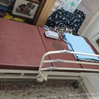 تخت بیمارستانی سه شکن با تشک مواج در کد نو