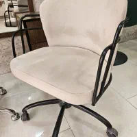 سه عدد صندلی جکدار مخمل