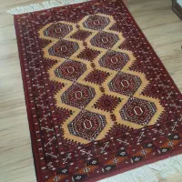 قالیچه دستباف ترکمن|فرش|تهران, جیحون|دیوار