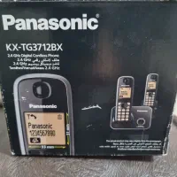 یک گوشی پاناسینک باگوشی سییار|موبایل|اهرم, |دیوار