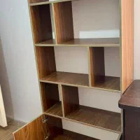کتابخانه طرح چوب