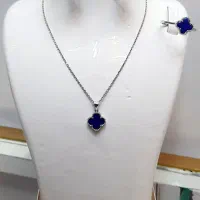 ست گردنبند و گوشواره و انگشتر نقره زنانه|جواهرات|اصفهان, چرخاب|دیوار