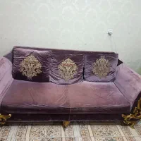 یک‌ست مبل 7نفره با دوعدد میز