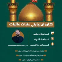 کربلا ظرفیت ۵ نفر حرکت دهم‌دی ماه