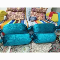 پشتی لوله ای مخمل درجه یک