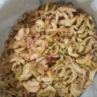 سیب خشک خردشده محلی