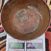 کاسه مسی قدیمی