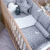 ست گارد تخت بچه|رختخواب، بالش، پتو|مشکیندشت, |دیوار