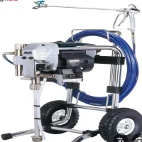 نقاشی ساختمان نما ساختمان با دستگاه ایرلس