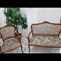 مبل ۷نفره تمام چوب