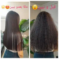 کراتین،پروتئین مو برای دختر بچه ۷سال تا خانم ۷۰سال|خدمات آرایشگری و زیبایی|مشهد, رضاشهر|دیوار
