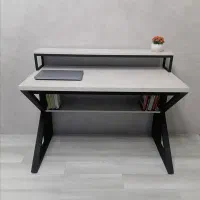 میز تحریر همراه کتابخانه مدل K