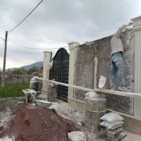 اجرای نمای سیمانی