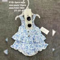 ست ۳ تکه برند Rachel Zoe یک تا ۳ سال