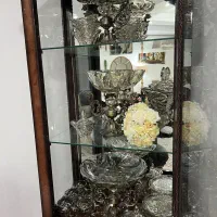 دکوری داخل بوفه نو|بوفه، ویترین، کنسول|میانه, |دیوار