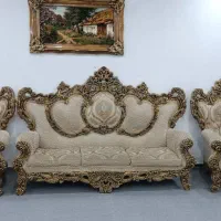 مبل سلطنتی|مبلمان خانگی و میز عسلی|مریوان, |دیوار