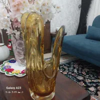 گلدان‌کریستال اصل سه پر