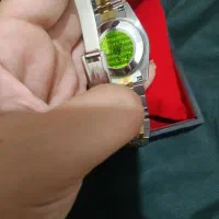 ساعت رولکس دیت‌جاست صفحه سبزنگینی‌و تاریخ ذره‌بینی|ساعت|اهواز, پادادشهر|دیوار