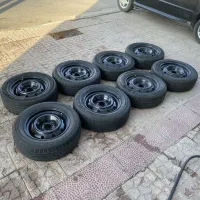 رینگ فولادی سایز ۱۵ ( با لاستیک رایگان )