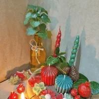 شمع یلدائی|صنایع دستی و سایر لوازم تزئینی|نجفآباد, جلال آباد|دیوار